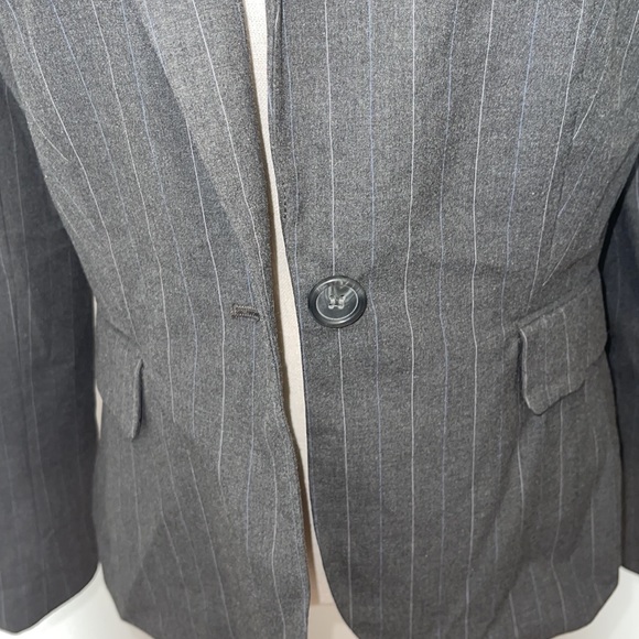 The Limited Gray Pinstripe Suit Jacket - Picture 5 of 16
